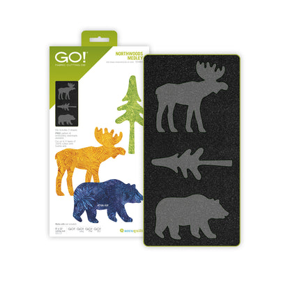 AccuQuilt GO! Northwoods Medley Appliqué Die