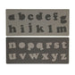 AccuQuilt GO! Carefree Alphabet Lowercase Appliqué Die Set