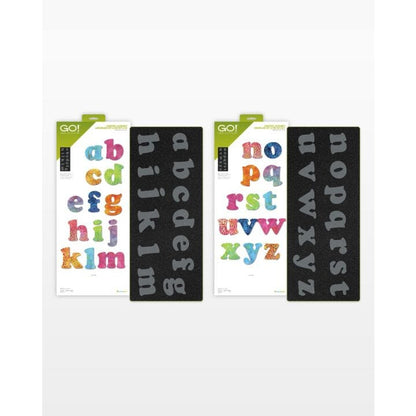 Accuquilt GO! Carefree Alphabet Lowercase (2 Die Set)