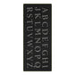 AccuQuilt GO! Classic 2" Alphabet Uppercase Set Appliqué Die