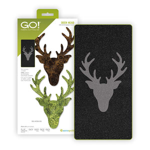 AccuQuilt GO! Deer Head Appliqué Die