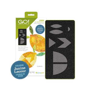 AccuQuilt GO! Lemon Appliqué Die by Janine Lecour