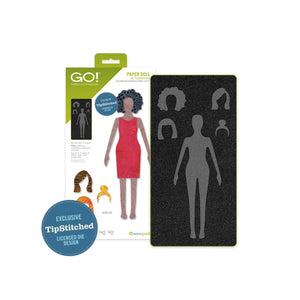 AccuQuilt GO! Paper Doll Appliqué Die by TipStitched