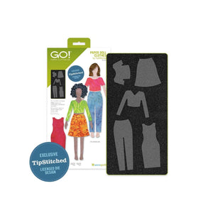 AccuQuilt GO! Paper Doll Clothes Appliqué Die by TipStitched