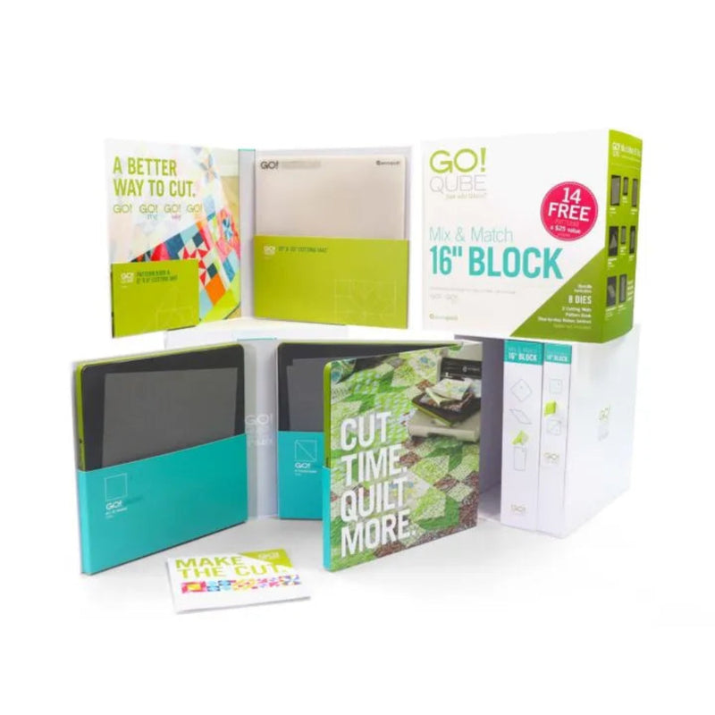 Accuquilt Go! Qube Mix & Match 16" Block