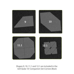 Accuquilt Go! Qube 16" Companion Set-Corners