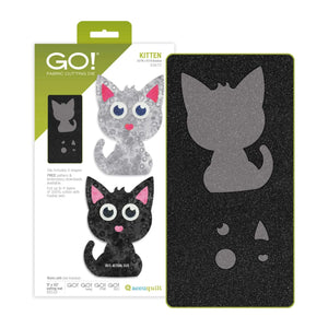 AccuQuilt GO! Kitten Appliqué Die