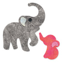 Accuquilt GO! Elephant Family