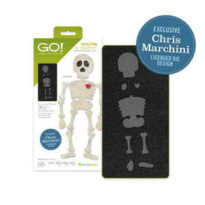 Accuquilt Go! Skeleton  (Die To Try September 2025)
