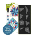 Accuquilt GO! Pinwheel Shape Set-12" Finished by Sew Steady