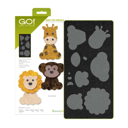 Accuquilt GO! Baby Zoo Animals
