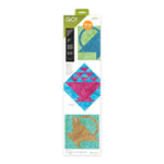 AccuQuilt GO! Basket 6" Finished Die die for fast, precise multi-layer fabric cutting