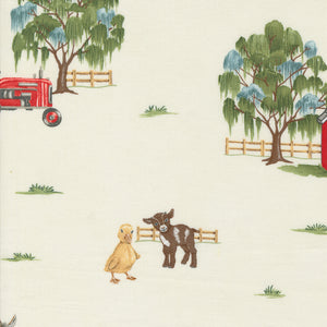 Willows Farm patterned cotton quilting fabric by Moda