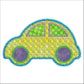 Cute Cars set 1 -Digital Download - craft pattern by V-Stitch Designs - detail view