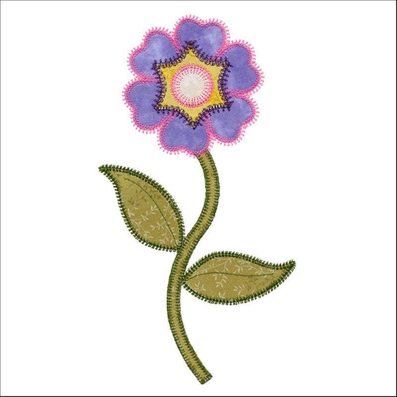 V-Stitch Designs Round Flower set -Digital Download
