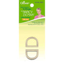 Clover D Rings Satin Bronze 18mm