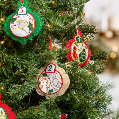 OESD 12 Days of Christmas Digital Embroidery Design Collection