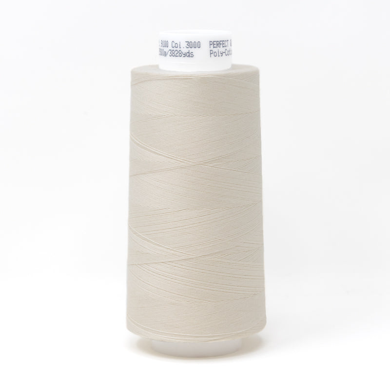 Mettler Perfect Quilting Thread 50/2 3500m Candlewick 3000