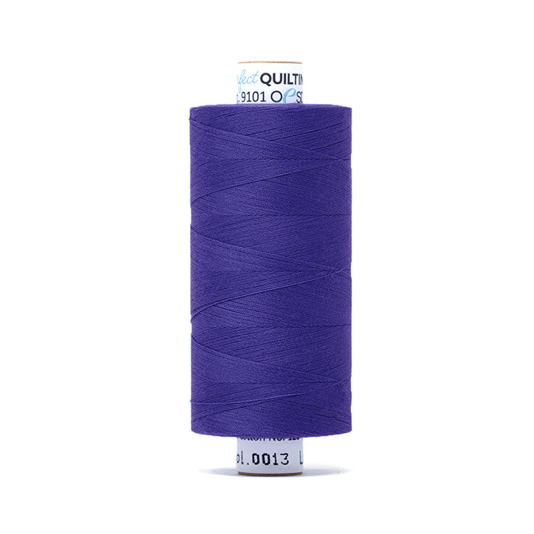 Mettler Perfect Quilting Thread 50/2 1000m Venetian Blue 0013