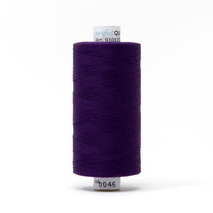 Mettler Perfect Quilting Thread 50wt 1000m Deep Purple 0046