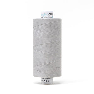 Mettler Perfect Quilting Thread 50wt 1000m Mystik Grey 0411