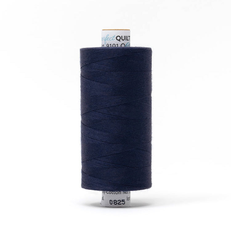 Mettler Perfect Quilting Thread 50/2 1000m Navy 0825