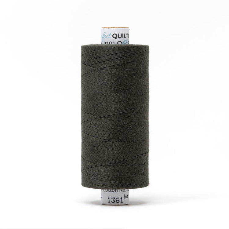 Mettler Perfect Quilting Thread 50/2 1000m Dark Rain Cloud 1361
