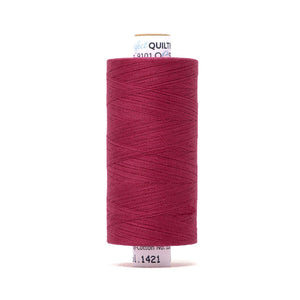 Mettler Perfect Quilting Thread 50wt 1000m Fuschia 1421