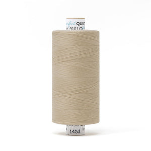 Mettler Perfect Quilting Thread 50wt 1000m White Mushroom 1453