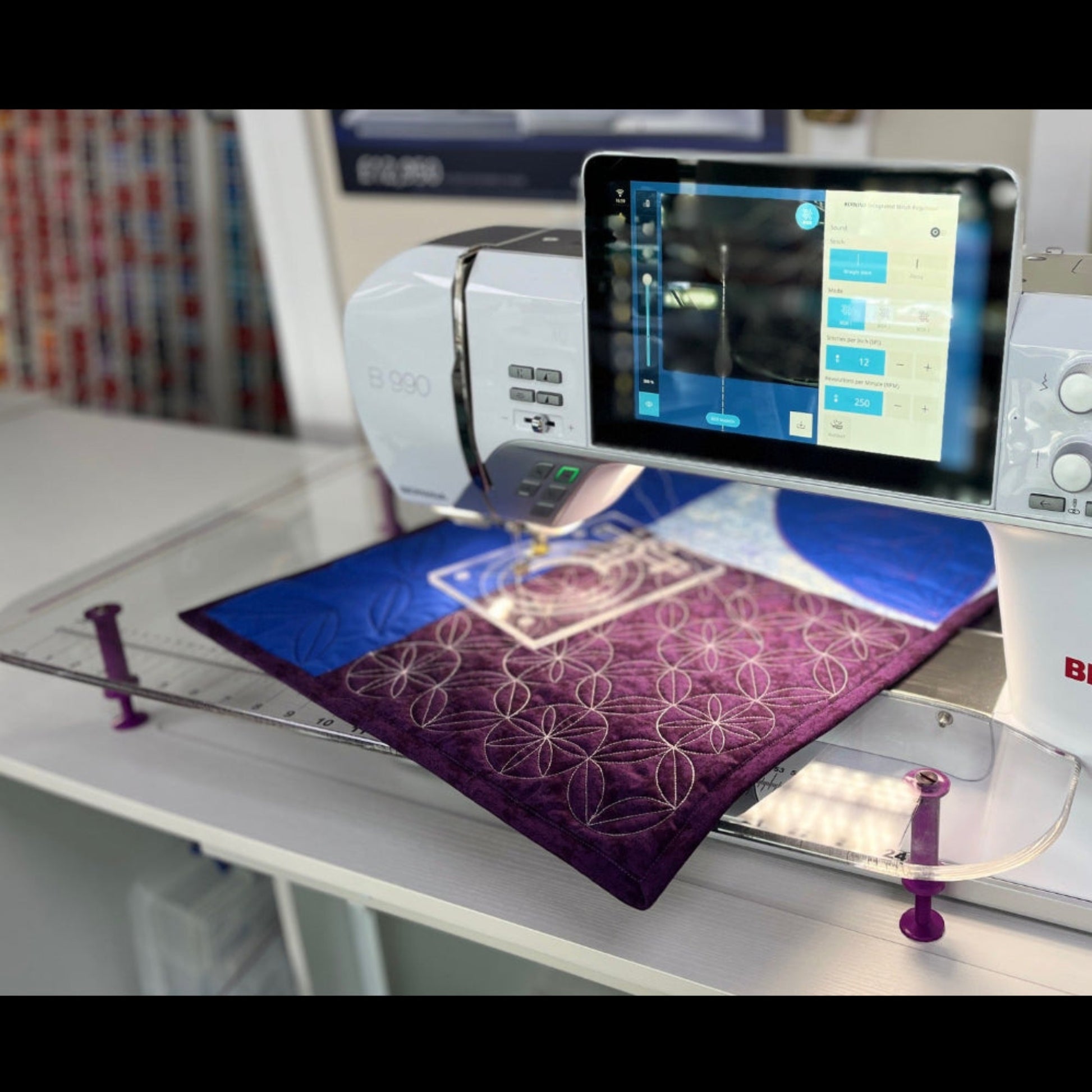Quilter's Rule Plexi-Glass Sewtable for B990