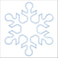 V-Stitch Designs Snowflakes 7 inch set -Digital Download