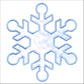 V-Stitch Designs Snowflakes 7 inch set -Digital Download