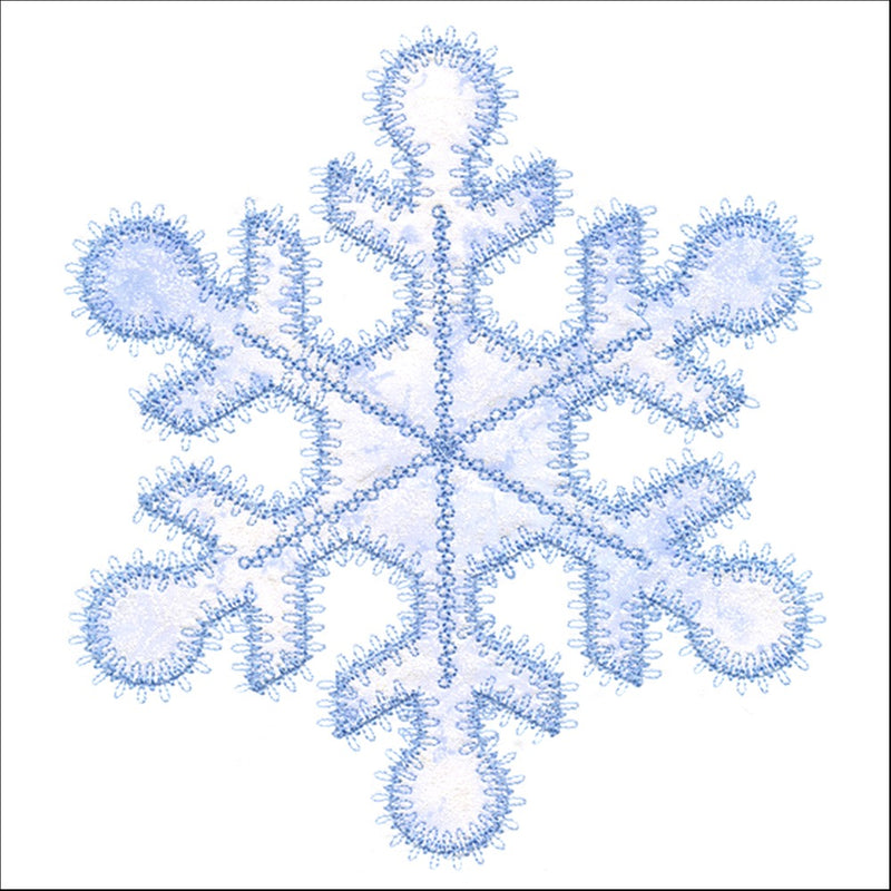 V-Stitch Designs Snowflakes 7 inch set -Digital Download