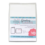 Blank Greetings Cards & Envelopes - craft pattern by OESD - packaging