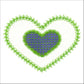 Queen of Hearts set -Digital Download - craft pattern by V-Stitch Designs - in use