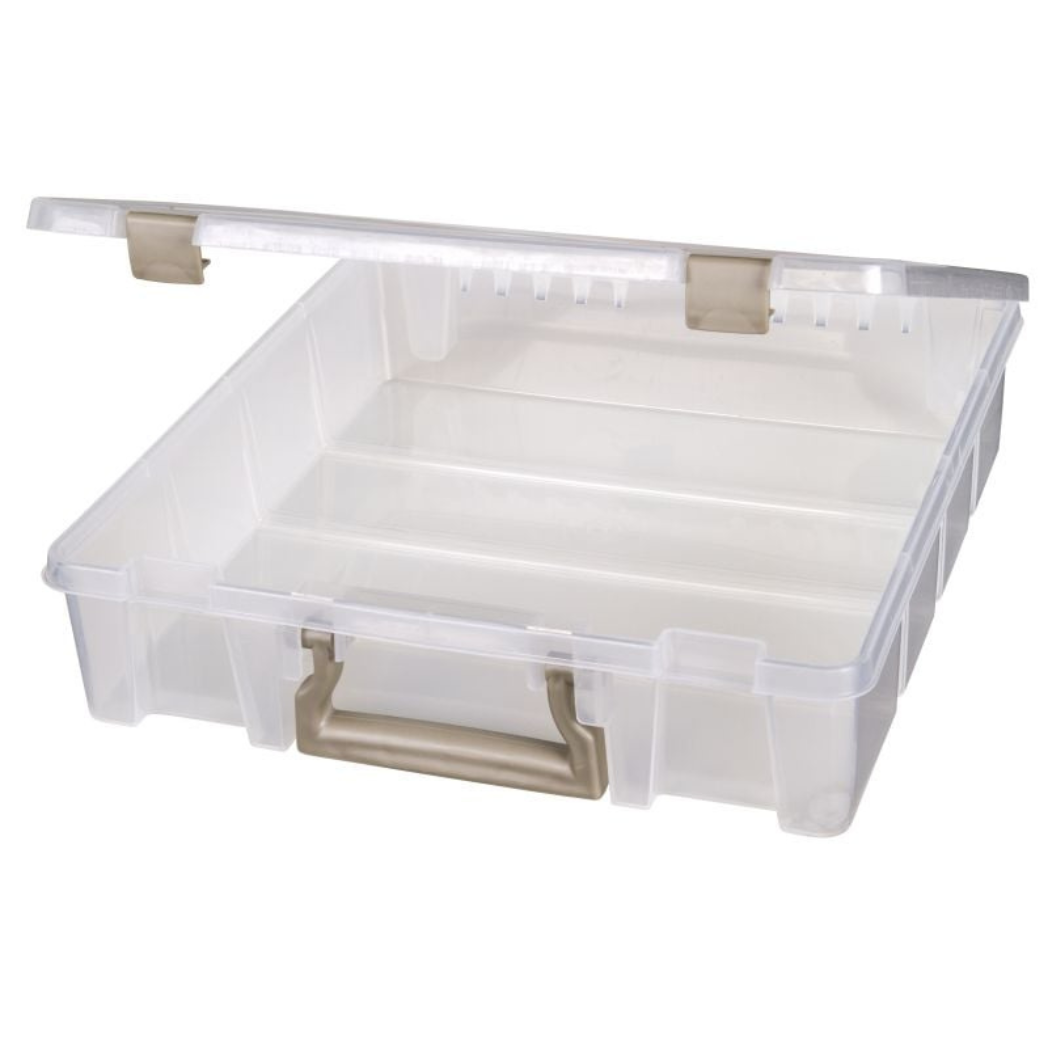 Artbin Super Satchel 1 Compartment - open showing single compartment