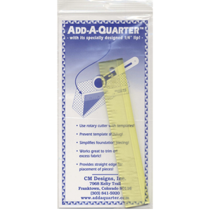 CM Designs Add-A-Quarter Plus Ruler