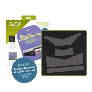 AccuQuilt GO! Lucky Penny Wallet (2-Die Set) by Sallie Tomato