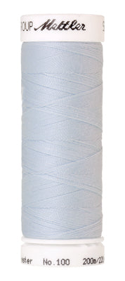 Mettler Seralon 62/2 200m  100% Polyester Hint of Blue 0023