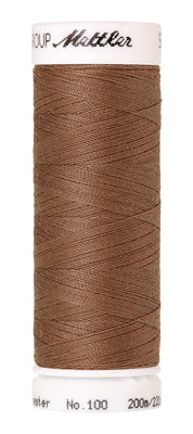Mettler Seralon Thread 62/2 200m  100% Polyester Walnut 0280
