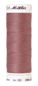 Mettler Seralon 62/2 200m  100% Polyester Teaberry 0284