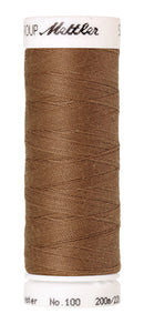 Mettler Seralon 62/2 200m  100% Polyester Dark Tan 0287