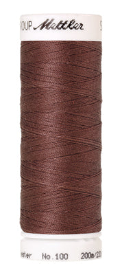 Mettler Seralon 62/2 200m  100% Polyester Rusty Rose 0296