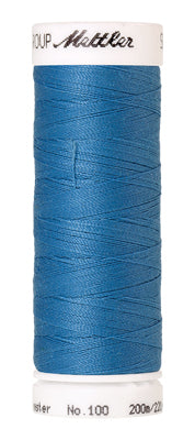 Mettler Seralon 62/2 200m  100% Polyester Reef Blue 0338