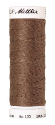 Mettler Seralon 62/2 200m  100% Polyester Brown Mushroom 0387