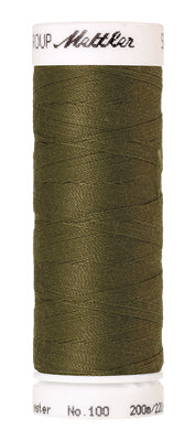 Mettler Seralon 62/2 200m  100% Polyester Olive Drab 0420