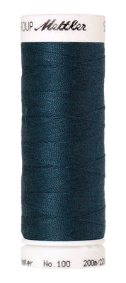 Mettler Seralon 62/2 200m  100% Polyester Tartan Blue 0485