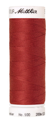 Mettler Seralon 62/2 200m  100% Polyester Dark Rust 0508