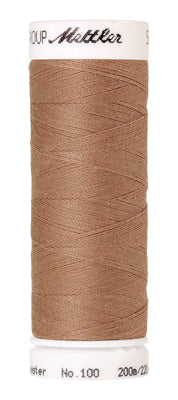 Mettler Seralon Thread 62/2 200m  100% Polyester Taupe 0512