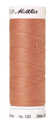 Mettler Seralon 62/2 200m  100% Polyester Smoky Apricot 0633